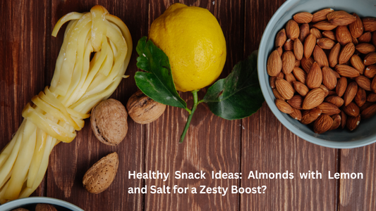 Roasted almond with lemon and salt