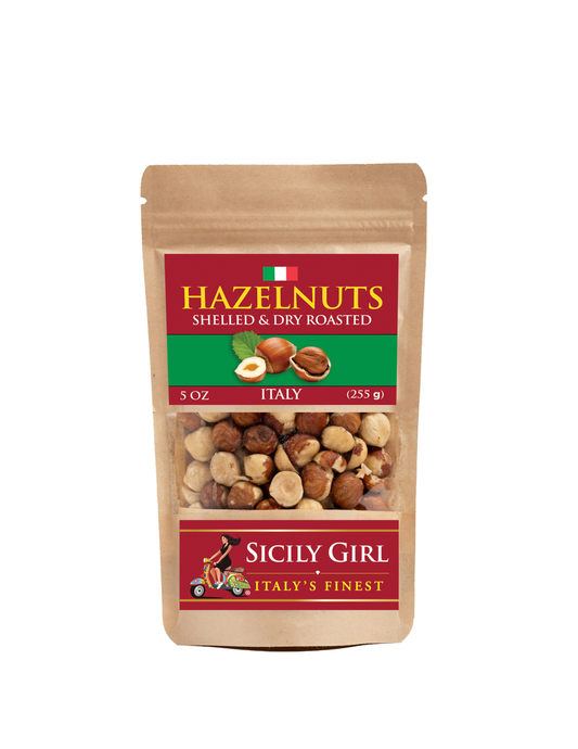 Shelled and Dry Roasted Hazelnuts